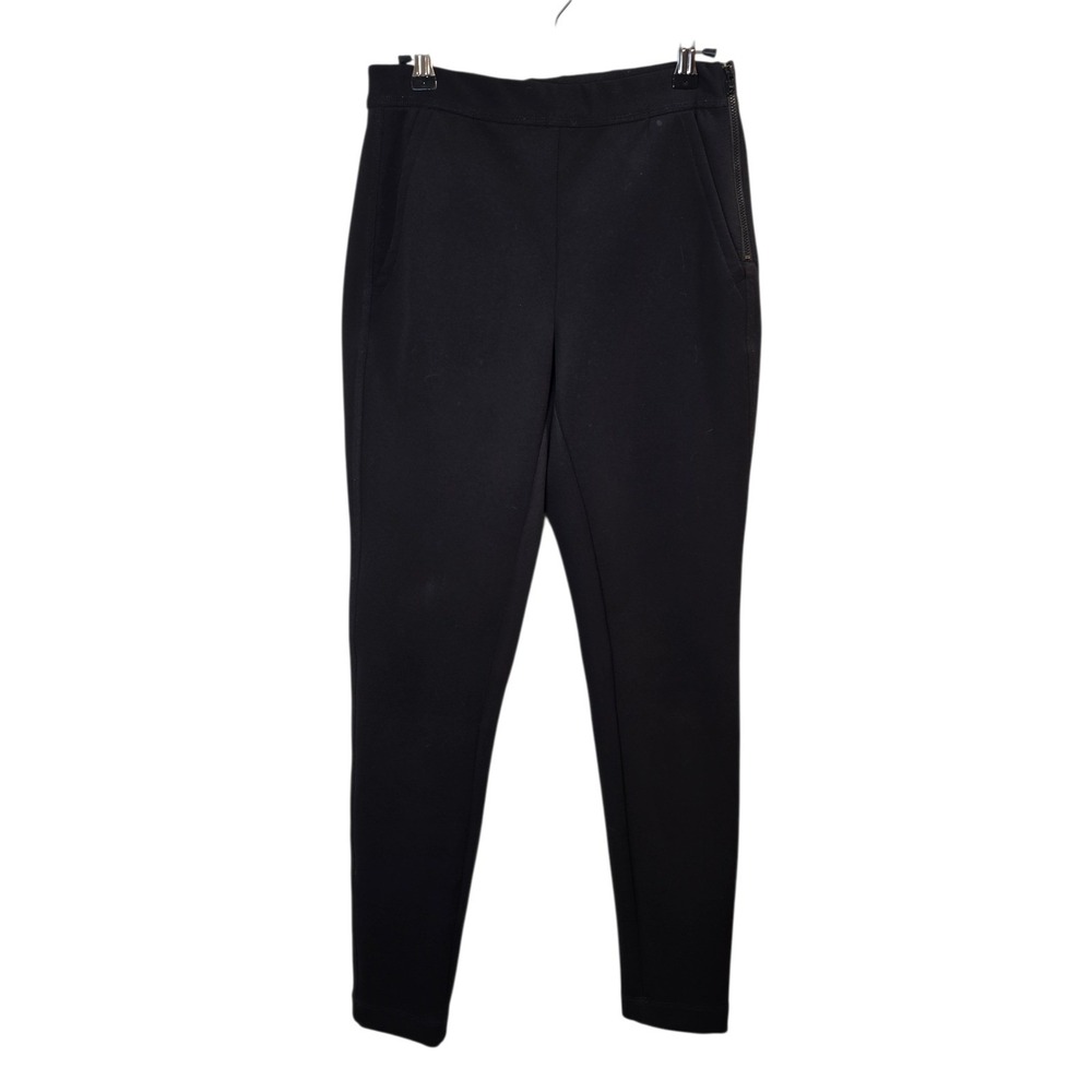 Rachel Comey Black Zip Pocket Scuba Pants Womens Size 2